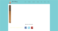Desktop Screenshot of lalunacupcakes.com