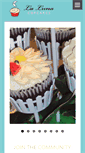 Mobile Screenshot of lalunacupcakes.com